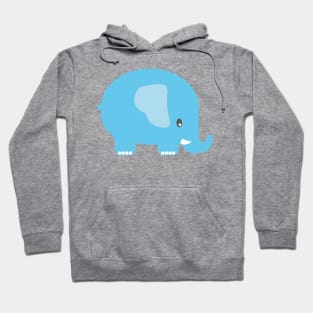 Blue Elephant Hoodie